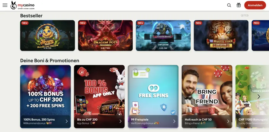 Casino suisse online