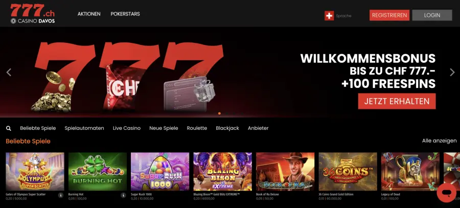 Schweizer online casino